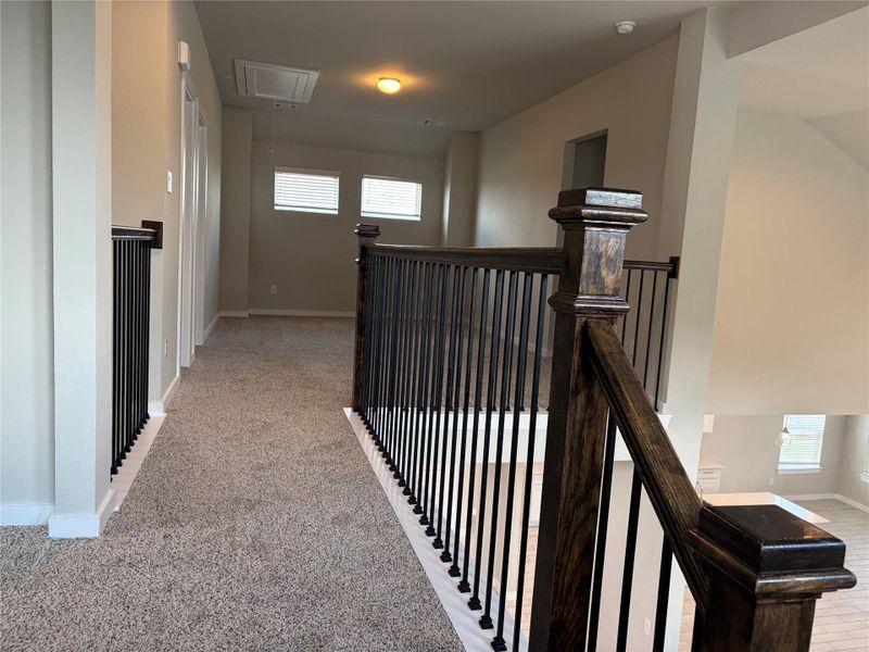 Spacious, unfurnished interior of a new home in Morton Creek Ranch, Katy (Image 19).