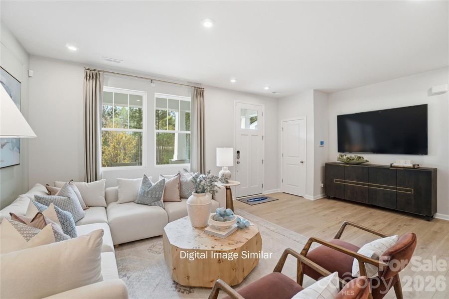 Furnished interior view inside a new home in Bratton Pointe, Rock Hill (Image 4).