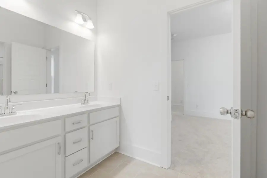 Furnished interior view inside a new home in Homecoming, Ravenel (Image 9).