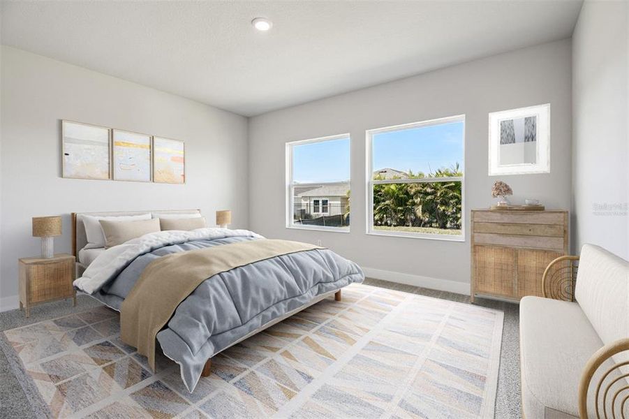 Furnished interior view inside a new home in Waterset Tradition Series, Apollo Beach (Image 7).