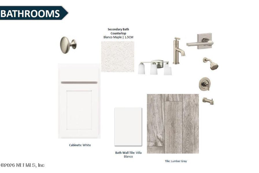 Sample of building materials used in homes in Seminole Palms, Palm Coast (Image 22).