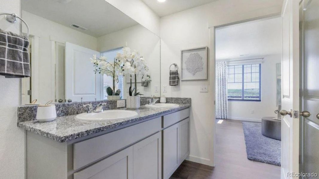 Furnished interior view inside a new home in Westgate, Greeley (Image 12).