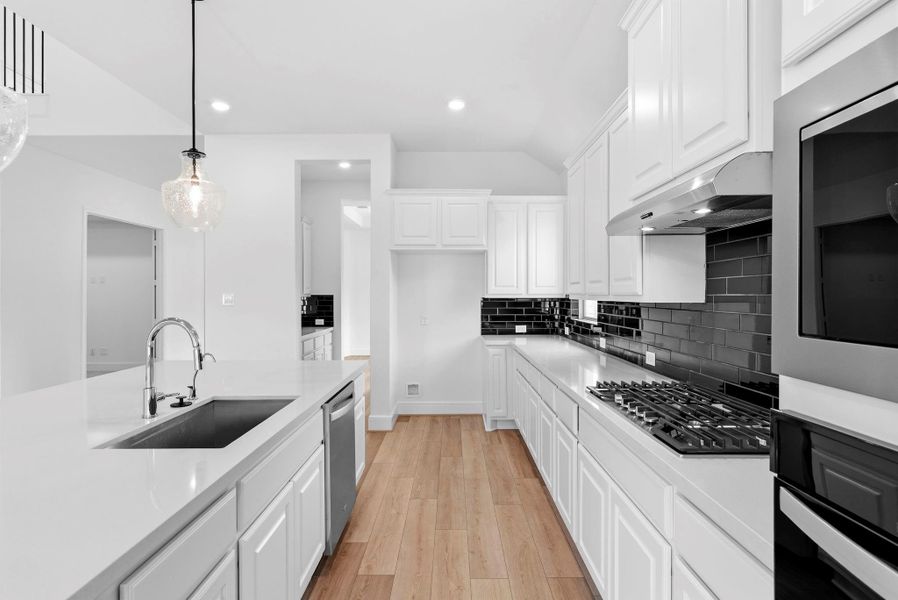 Furnished interior view inside a new home in Colton, Todd Mission (Image 11).