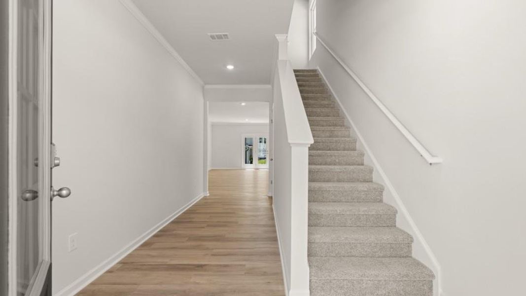 Spacious, unfurnished interior of a new home in Braselton Village, Braselton (Image 20). Spacious, unfurnished interior of a new home in Braselton Village, Braselton (Image 20).