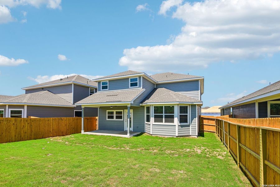 Exterior details and patio area of a home in Stetson Ridge, Marion (Image 24).