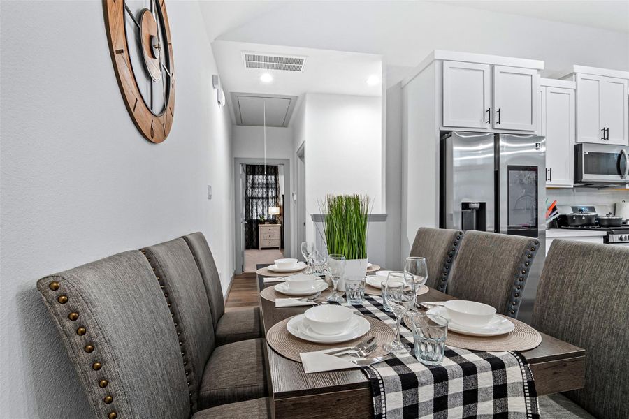 Furnished interior view inside a new home in , Houston (Image 7). Furnished interior view inside a new home in , Houston (Image 7).