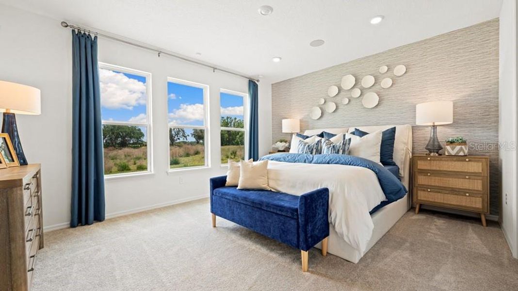 Furnished interior view inside a new home in Timber Ridge, Plant City (Image 8).