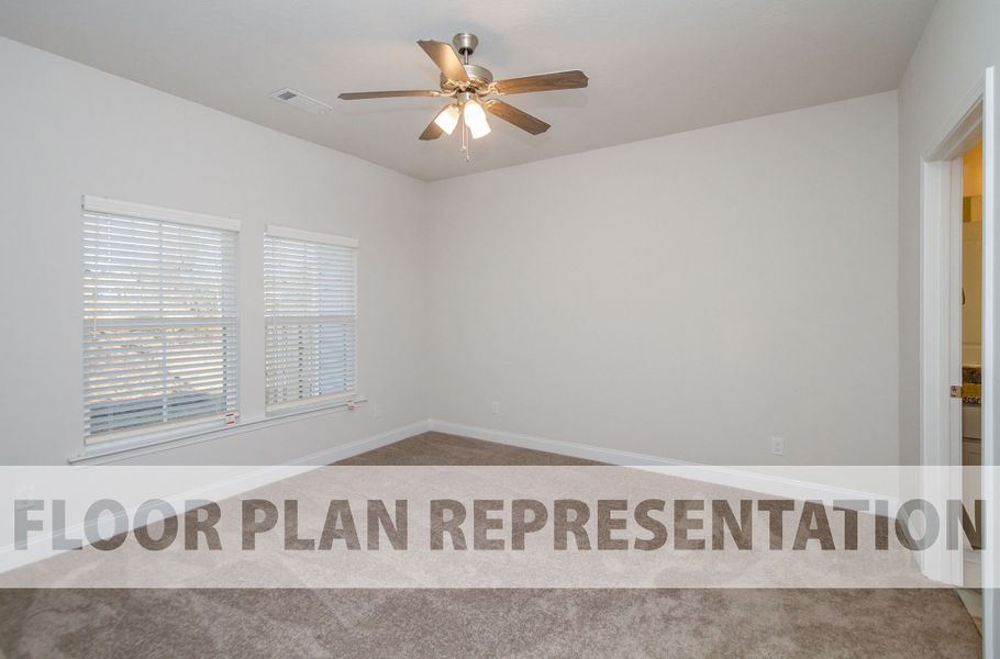 Spacious, unfurnished interior of a new home in Caroleton Townhomes, Grovetown (Image 7).
