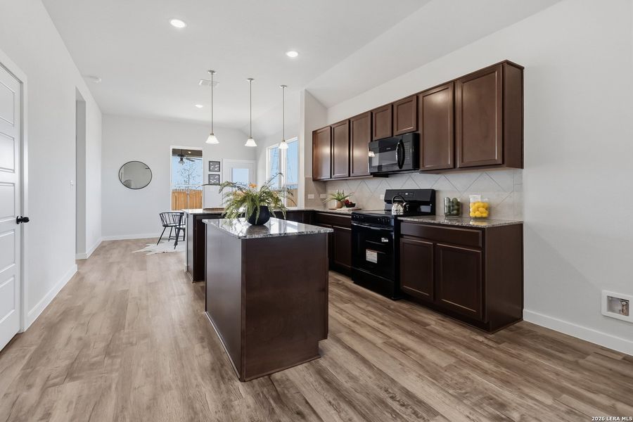 Furnished interior view inside a new home in Red Hawk Landing, San Antonio (Image 14).