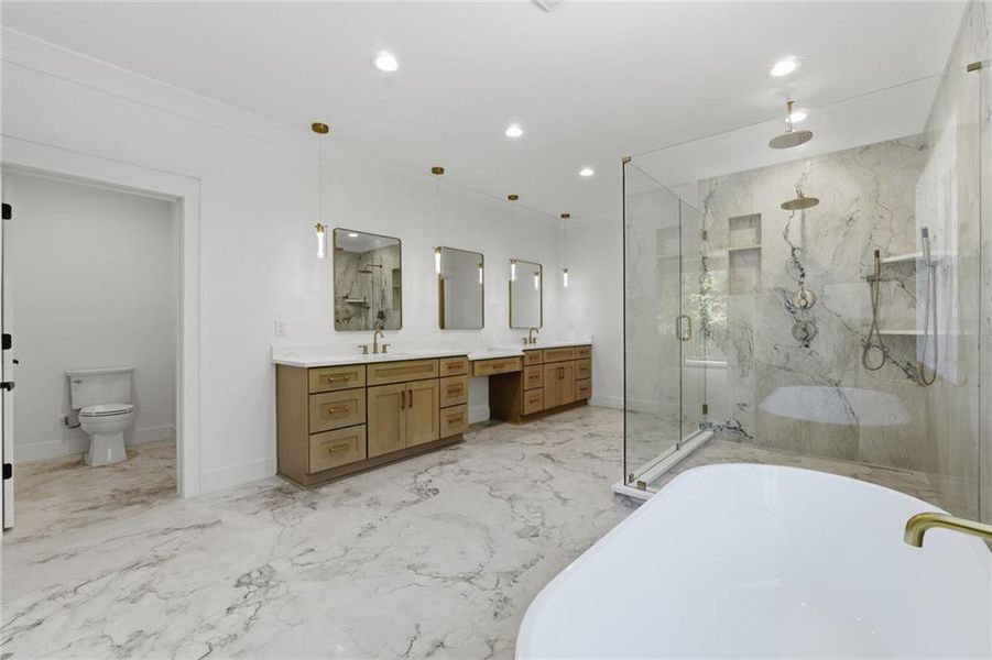 Furnished interior view inside a new home in , Bethlehem (Image 10).