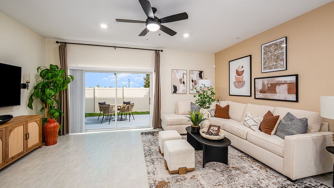 Representative furnished interior of a home built from the Monarda by Taylor Morrison in Southloch, Mount Dora (Image 7). Representative furnished interior of a home built from the Monarda by Taylor Morrison in Southloch, Mount Dora (Image 7).