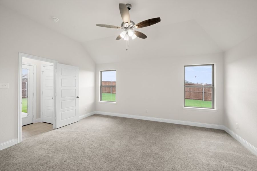 Representative exterior photo of a completed home built from the Walden by Impression Homes in Timberbrook, Justin, TX (Image 15).