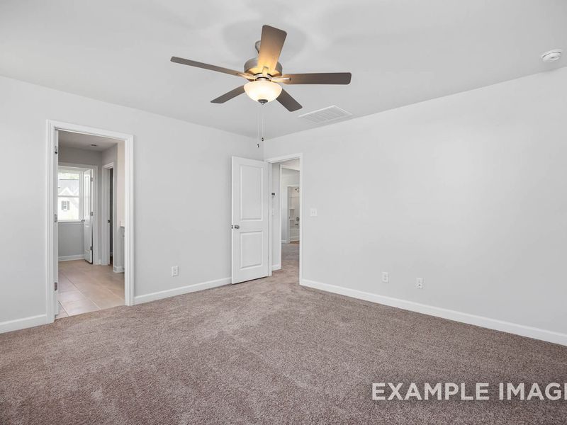 Representative unfurnished interior of a home built from the The Gavin A by Davidson Homes LLC in Gregory Village, Lillington (Image 29).