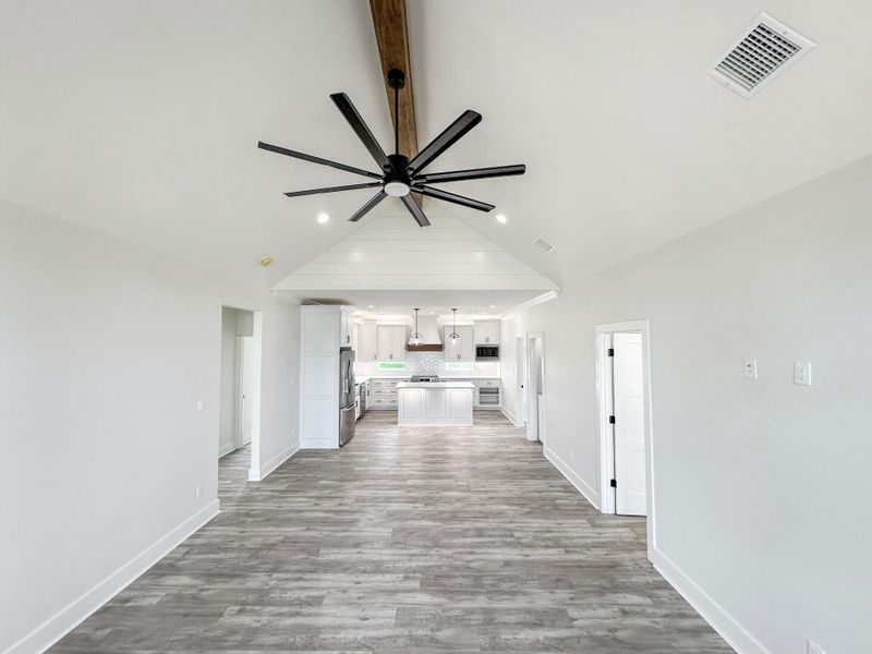 Spacious, unfurnished interior of a new home in , Crystal Beach (Image 25). Spacious, unfurnished interior of a new home in , Crystal Beach (Image 25).