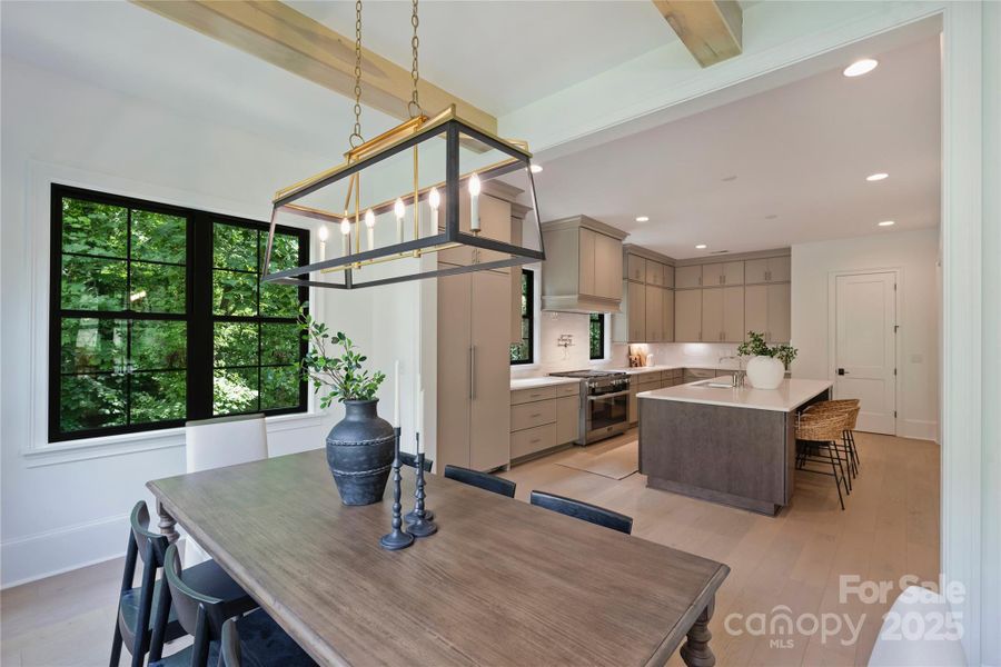 Furnished interior view inside a new home in , Charlotte (Image 25).