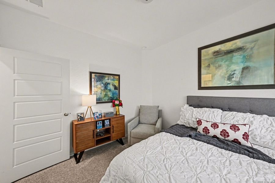 Furnished interior view inside a new home in The Parklands, Schertz (Image 31).