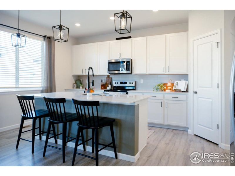 Kitchen Space with Large Island and Pantry Kitchen Space with Large Island and Pantry