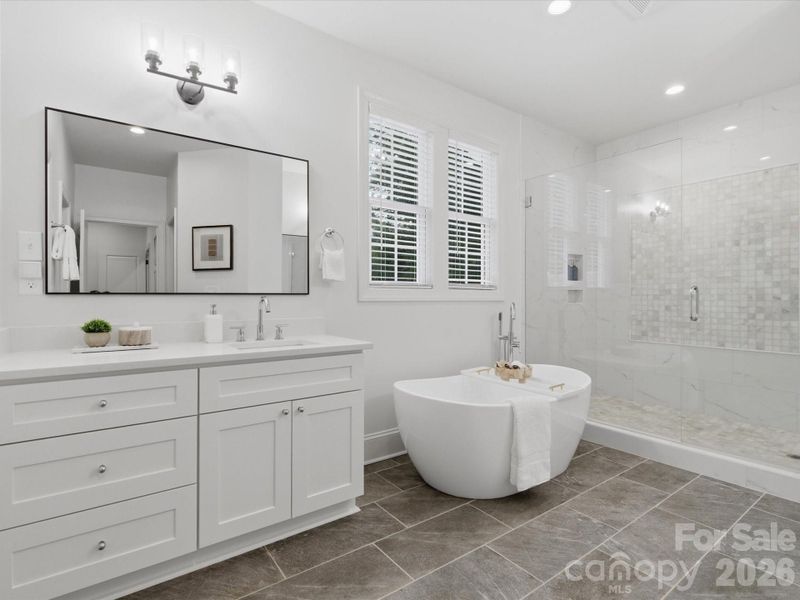 Furnished interior view inside a new home in , Waxhaw (Image 18).