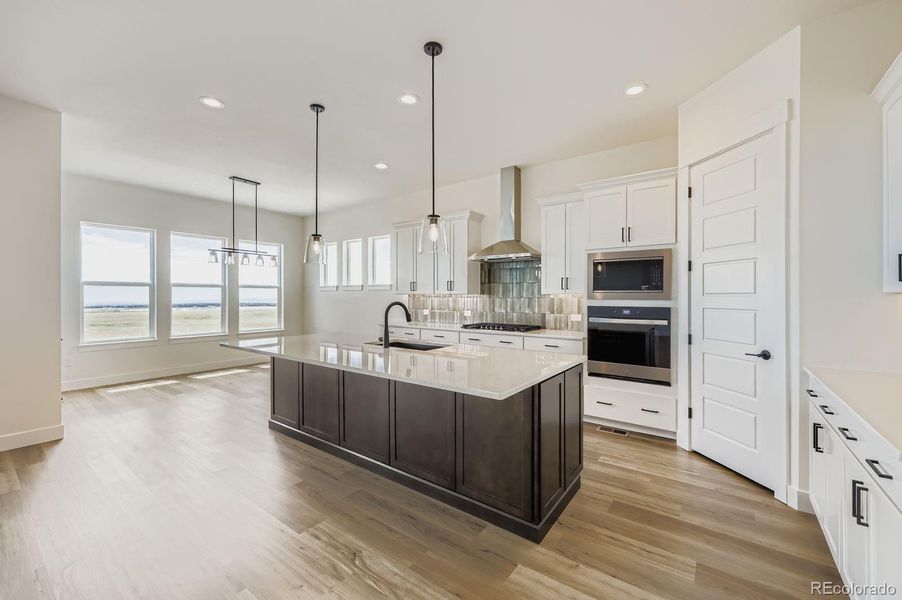Furnished interior view inside a new home in Timber Ridge, Colorado Springs (Image 6).