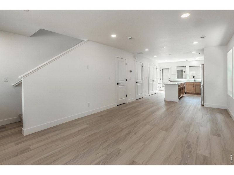 Spacious, unfurnished interior of a new home in Prairie Song Story Collection - Single Family Homes, Windsor (Image 21).