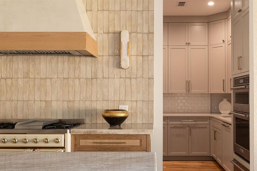 Close-up of interior finishes inside a home in , Dallas (Image 20).