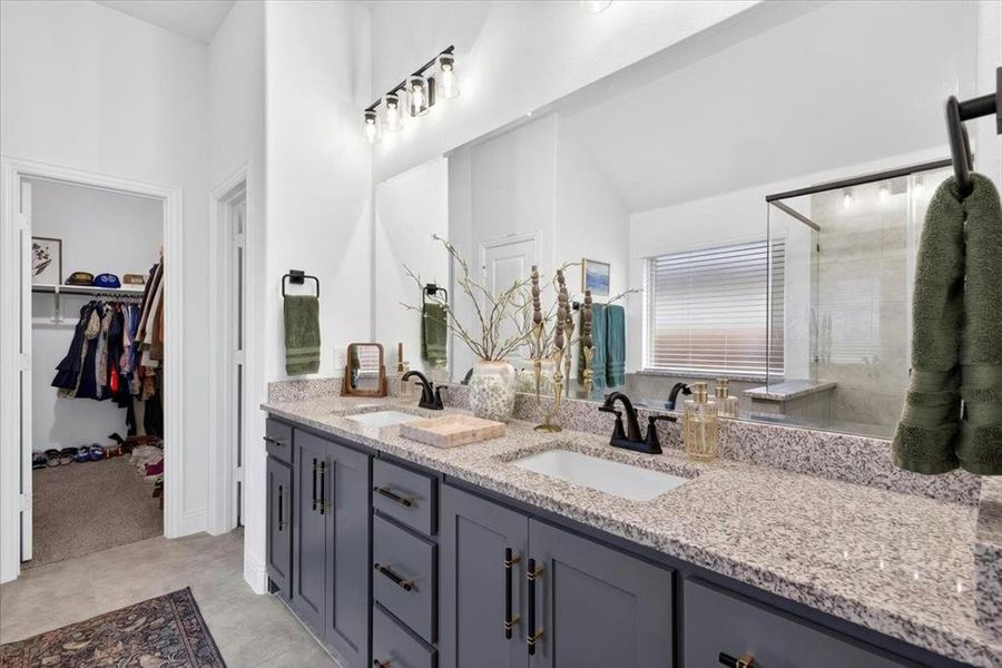 Furnished interior view inside a new home in , Godley (Image 28).