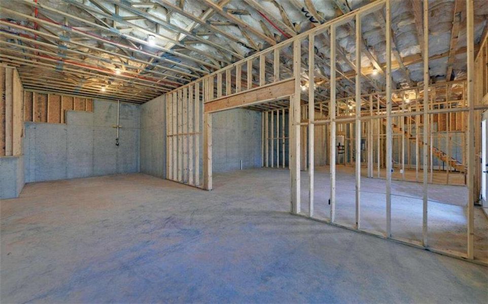 In-progress construction of a new home in , Clarkesville, GA (Image 75).