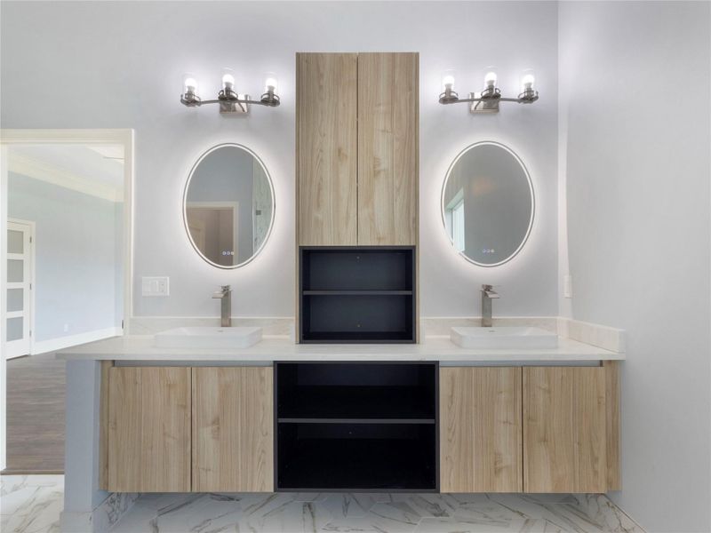 Furnished interior view inside a new home in , The Acreage (Image 9).