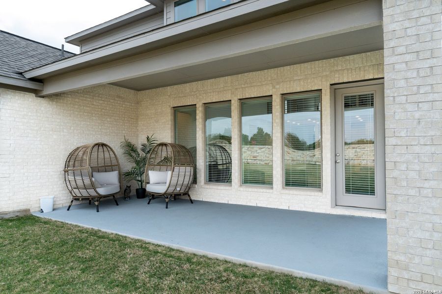 Exterior details and patio area of a home in , Liberty Hill (Image 4).