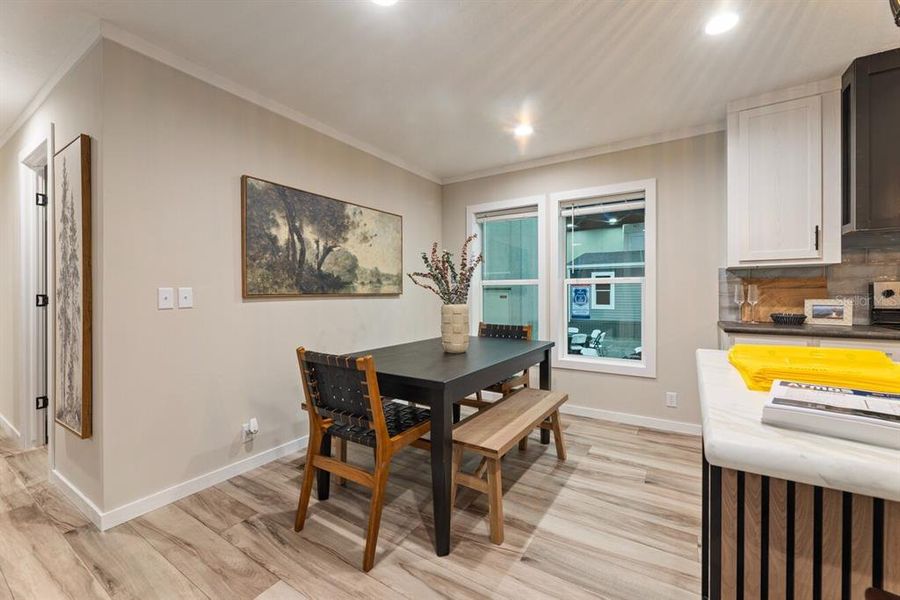 Furnished interior view inside a new home in , Okeechobee (Image 28).