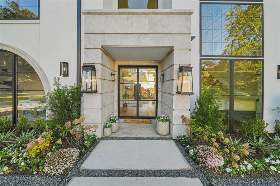 Exterior details and patio area of a home in , Dallas (Image 3). Exterior details and patio area of a home in , Dallas (Image 3).