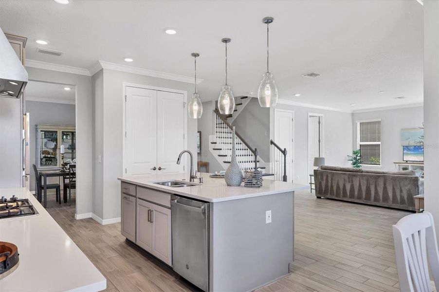 Furnished interior view inside a new home in , Bradenton (Image 15). Furnished interior view inside a new home in , Bradenton (Image 15).