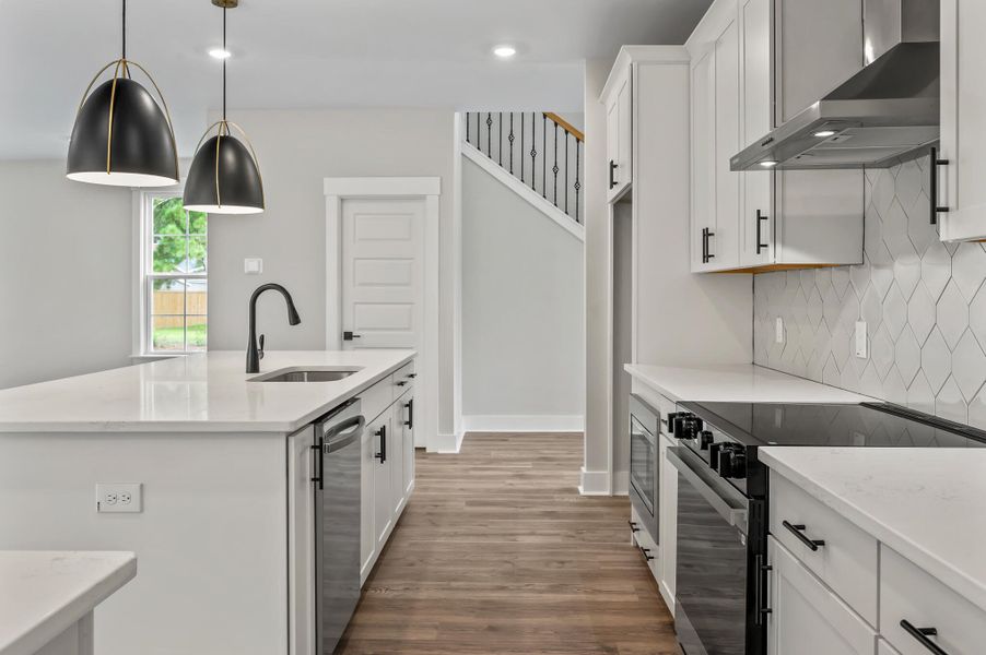 Furnished interior view inside a new home in Indigo Place, North Charleston (Image 10). Furnished interior view inside a new home in Indigo Place, North Charleston (Image 10).