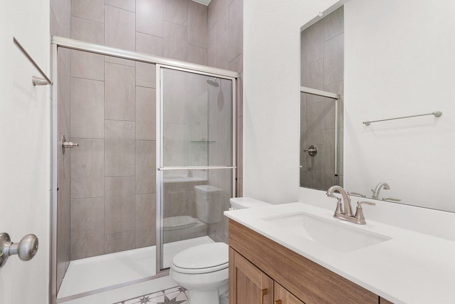 Furnished interior view inside a new home in The Grove at Blackhawk, Pflugerville (Image 10). Furnished interior view inside a new home in The Grove at Blackhawk, Pflugerville (Image 10).