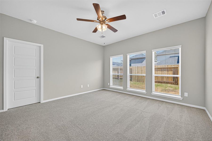 Spacious, unfurnished interior of a new home in Mill Creek Trails, Magnolia (Image 37). Spacious, unfurnished interior of a new home in Mill Creek Trails, Magnolia (Image 37).