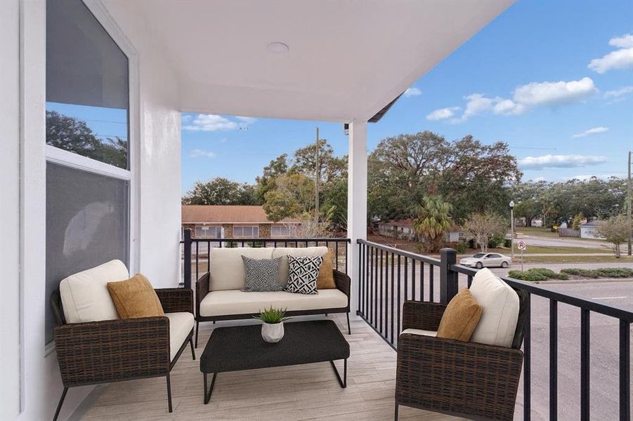 Exterior details and patio area of a home in , St. Petersburg (Image 30). Exterior details and patio area of a home in , St. Petersburg (Image 30).