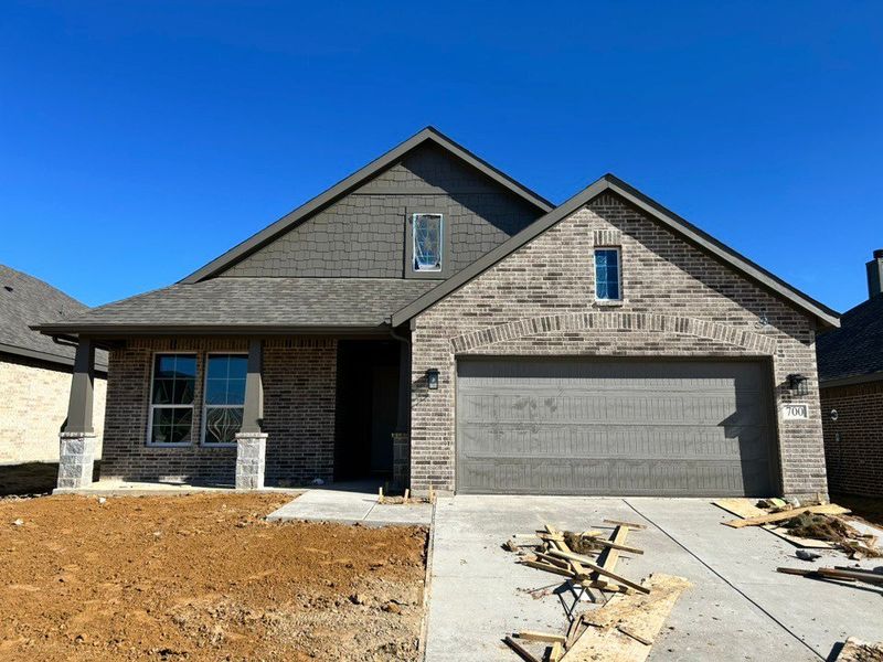 In-progress construction of a new home in Liberty Pointe, Gainesville, TX (Image 6).