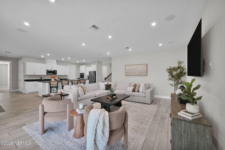 Furnished interior view inside a new home in , Middleburg (Image 69).