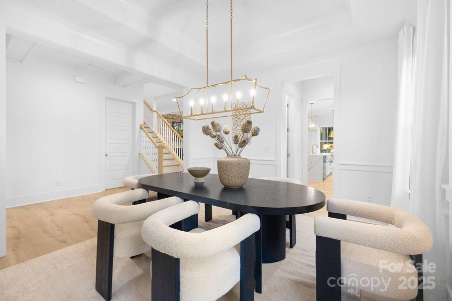 Furnished interior view inside a new home in , Lancaster (Image 8).