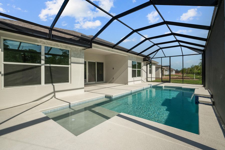 Representative exterior details of a home built from the Weston Signature by GHO Homes in High Pointe, Vero Beach (Image 30).