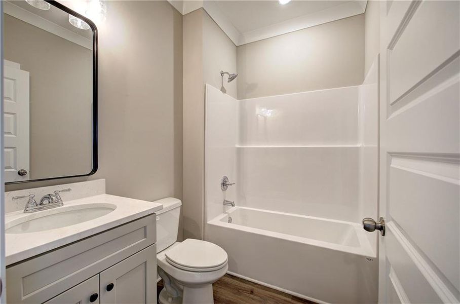 Furnished interior view inside a new home in , Cartersville (Image 12).