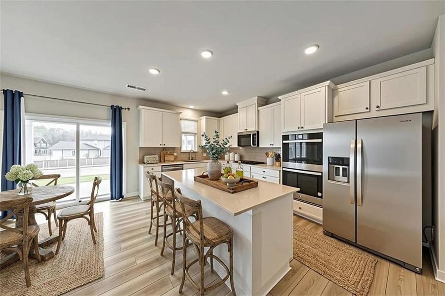 Furnished interior view inside a new home in Conner Farm, Dawsonville (Image 20).