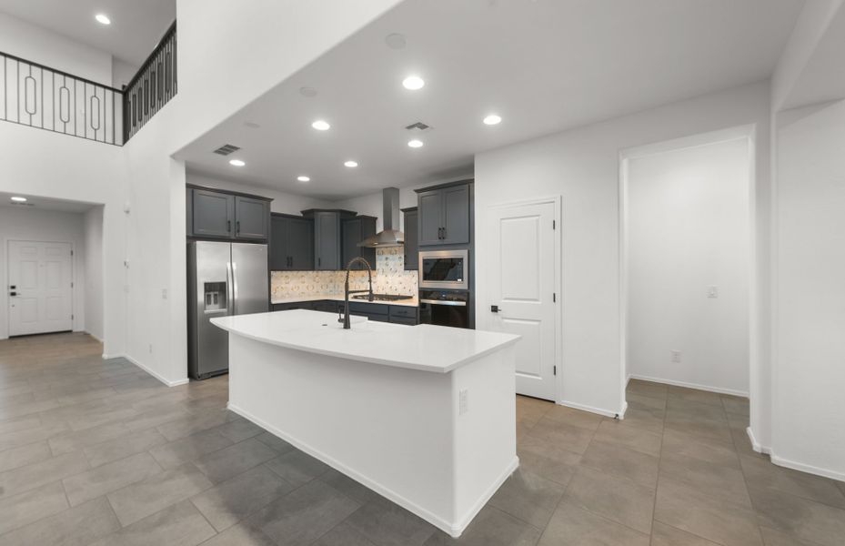 Furnished interior view inside a new home in Parkside at Anthem at Merrill Ranch, Florence (Image 14).