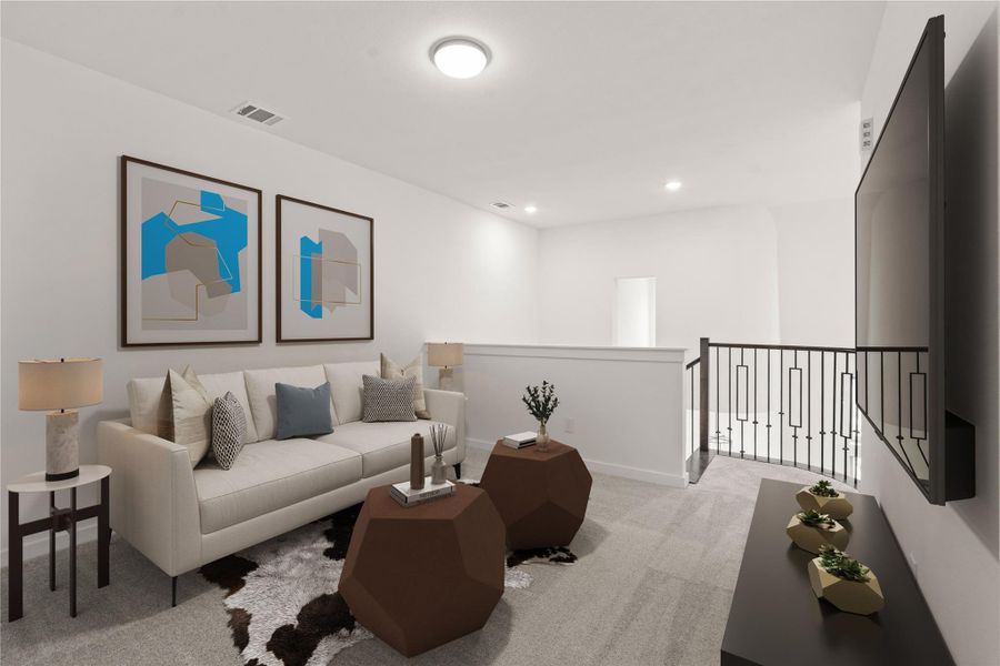 Loft - Virtually Staged