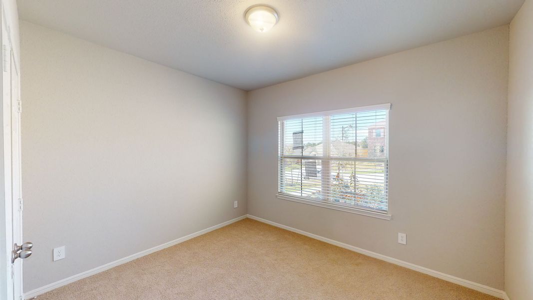 Representative unfurnished interior of a home built from the Floor Plan 1500 by Colina Homes in Cypress Green, Hockley (Image 23).