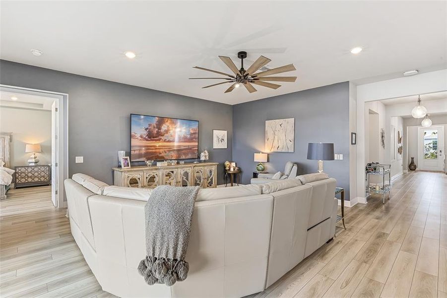 Furnished interior view inside a new home in , Punta Gorda (Image 10).
