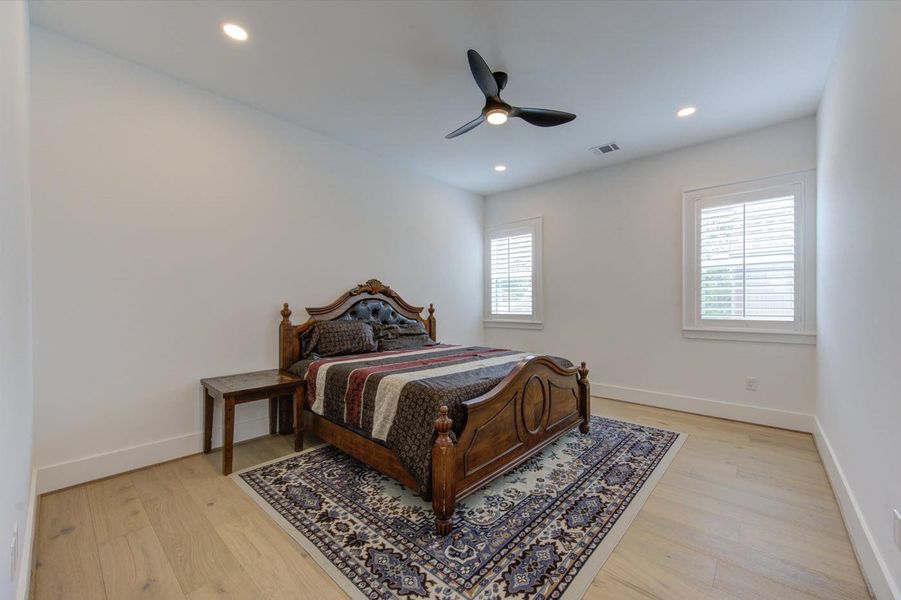 Bedroom #2 on 2nd floor. Each bedroom is huge and this one is extra large.