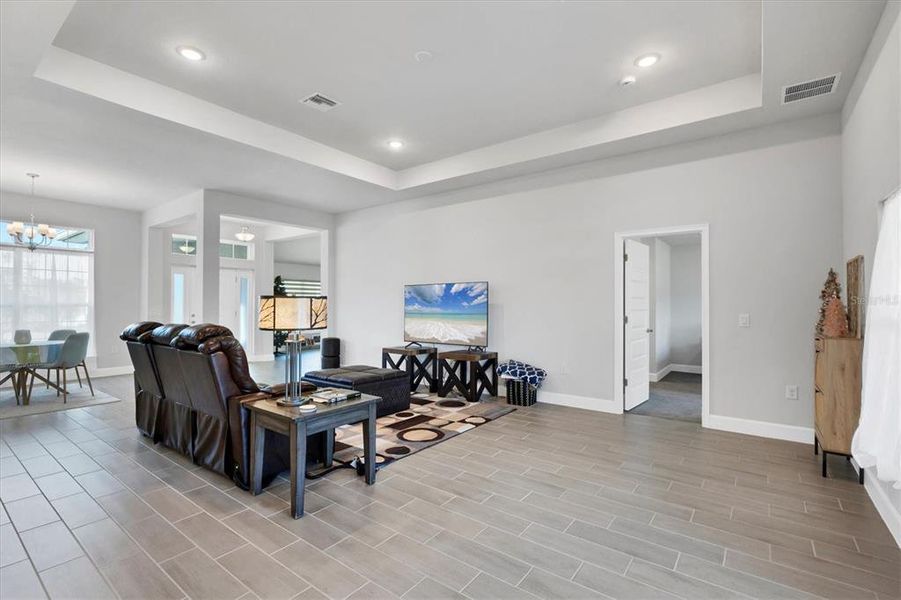 Furnished interior view inside a new home in , Port Charlotte (Image 30). Furnished interior view inside a new home in , Port Charlotte (Image 30).