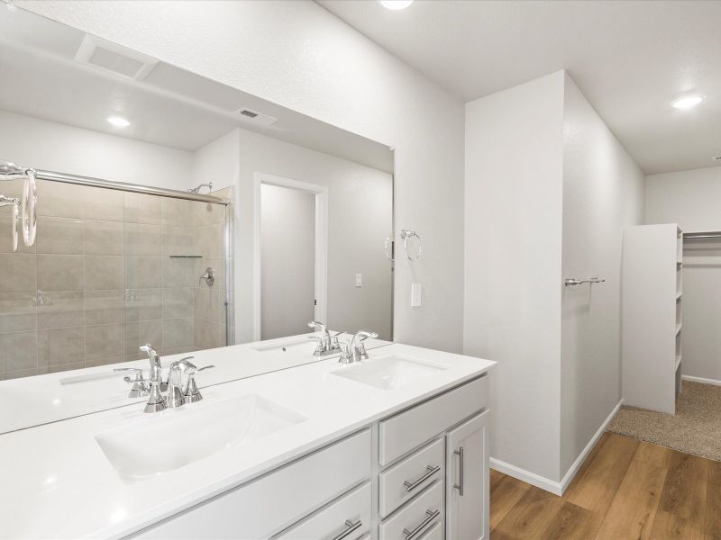 Furnished interior view inside a new home in Westgate, Greeley (Image 5).