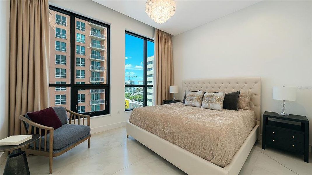 Furnished interior view inside a new home in , Sarasota (Image 8).